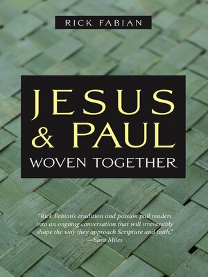 cover image of Jesus and Paul Woven Together